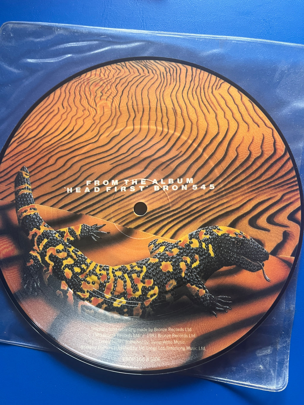 Uriah Heep: Lonely Nights 7" picture sleeve