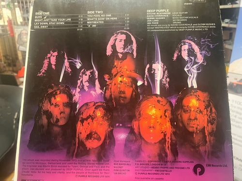 Deep purple: Burn