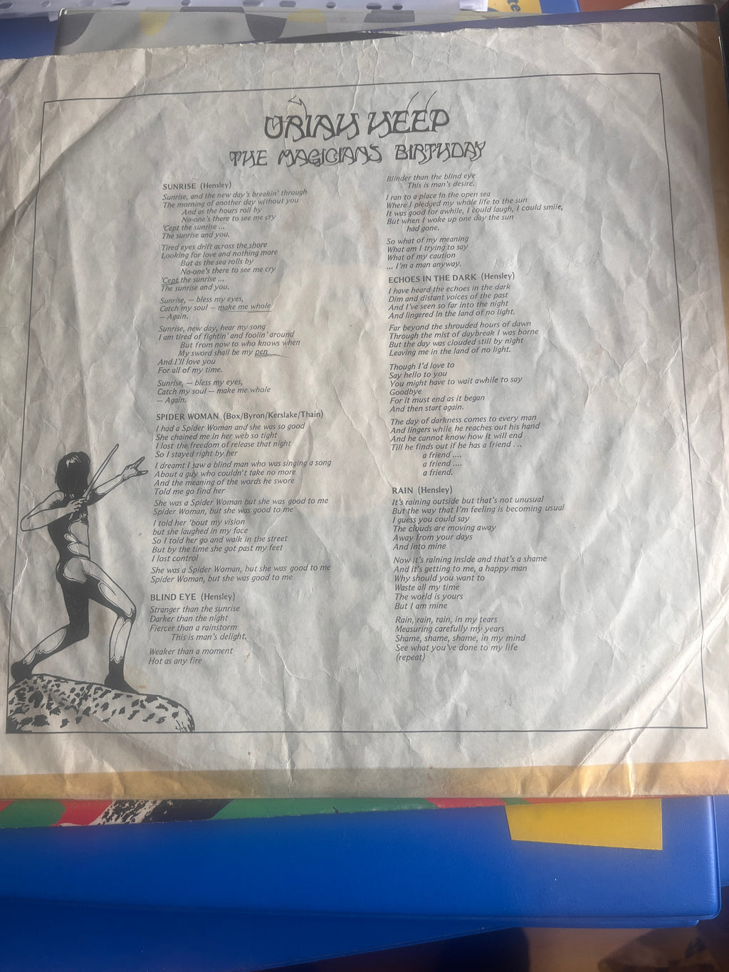 Uriah Heep – The Magician's Birthday LP (Original Press)