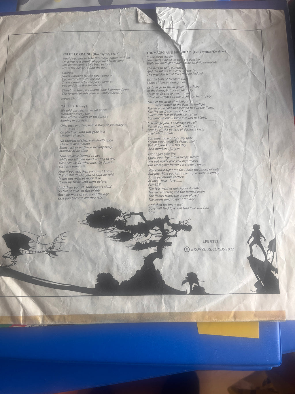 Uriah Heep – The Magician's Birthday LP (Original Press)