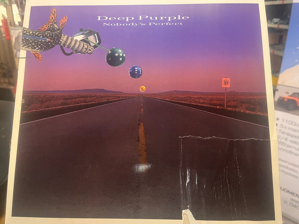 Deep Purple: Nobody`s Perfect 2-lp -live