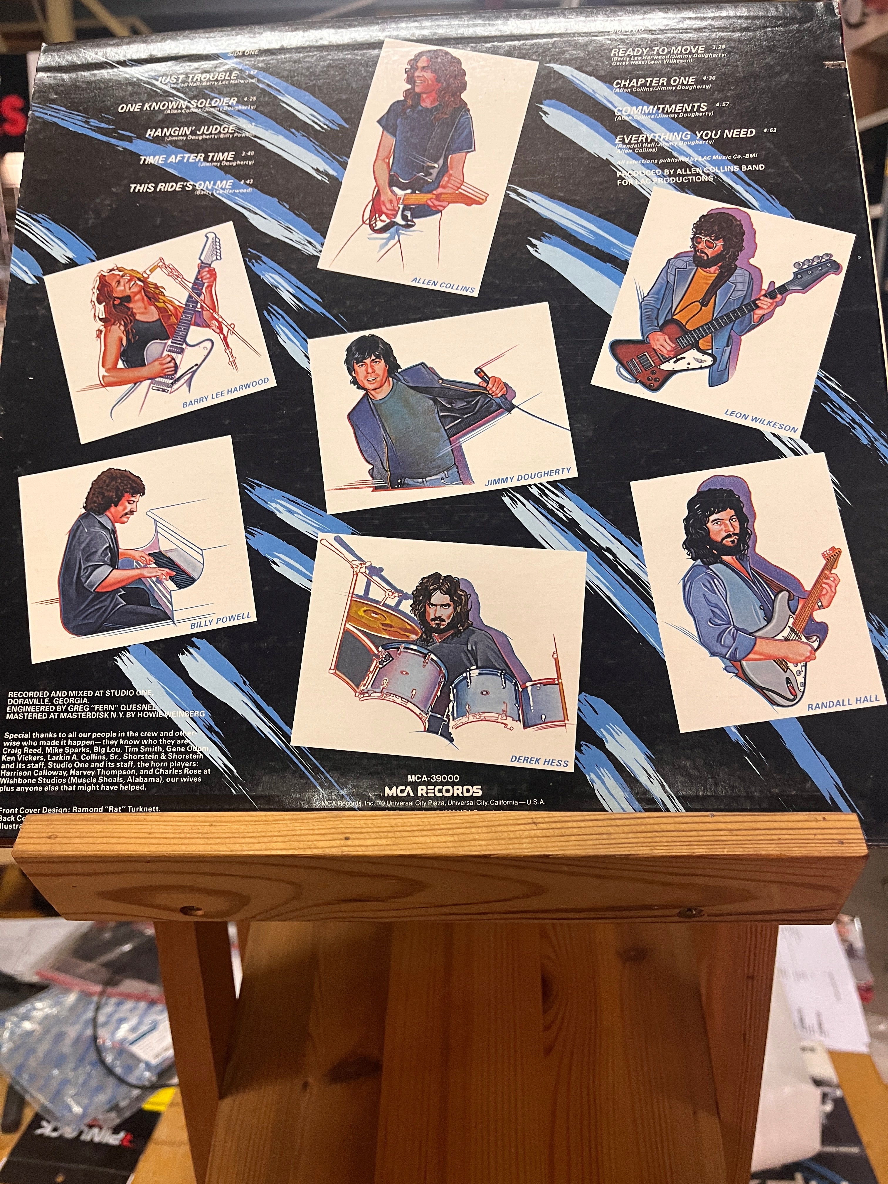 Allen Collins Band: Here There & Back LP