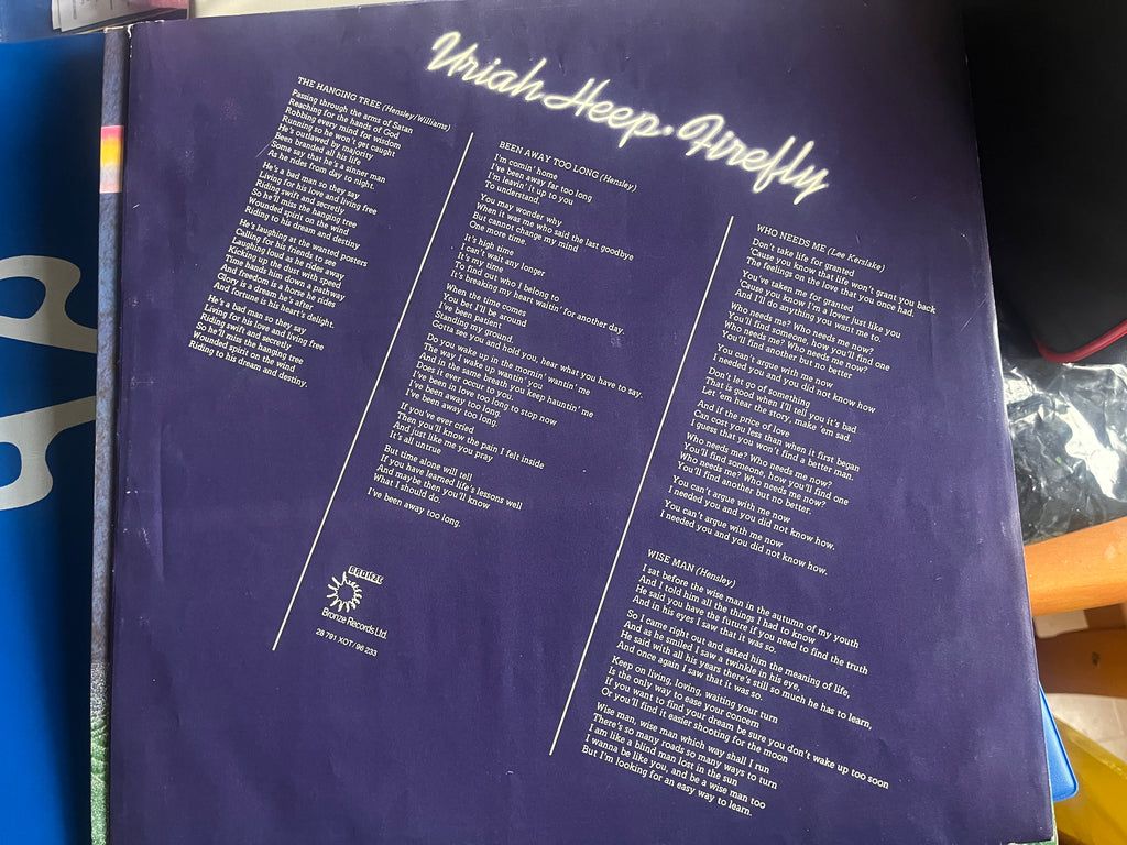 Uriah Heep: Firefly  LP