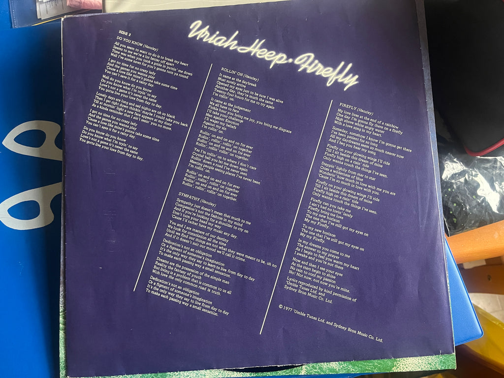 Uriah Heep: Firefly  LP