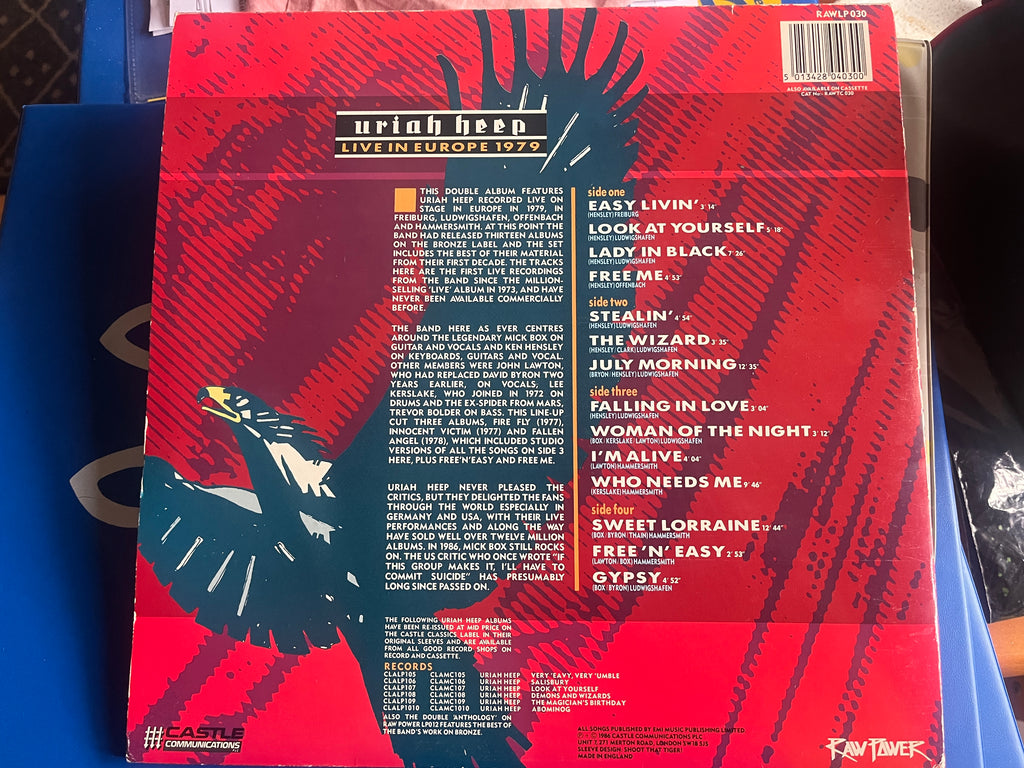 Uriah Heep – Live in Europe 1979