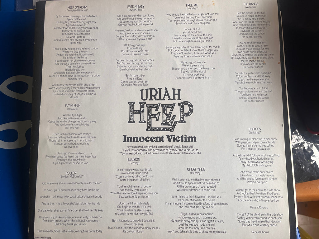 Uriah Heep – Innocent Victim