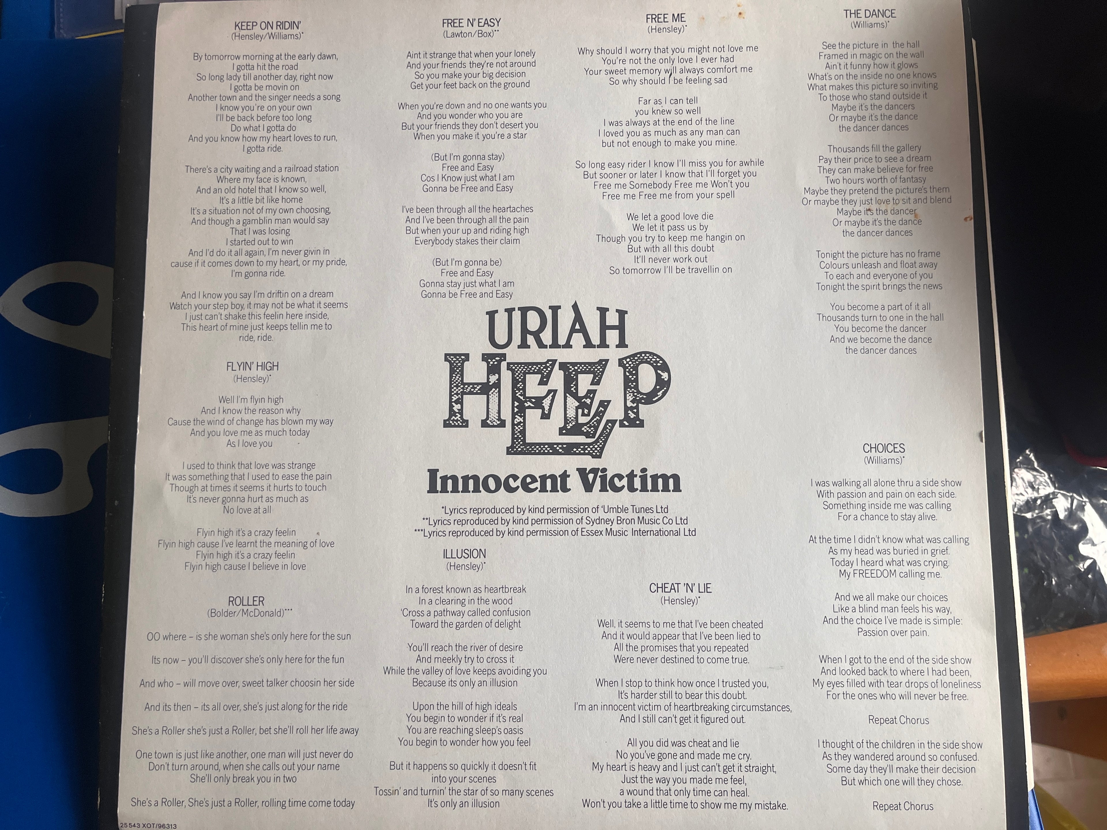 Uriah Heep – Innocent Victim