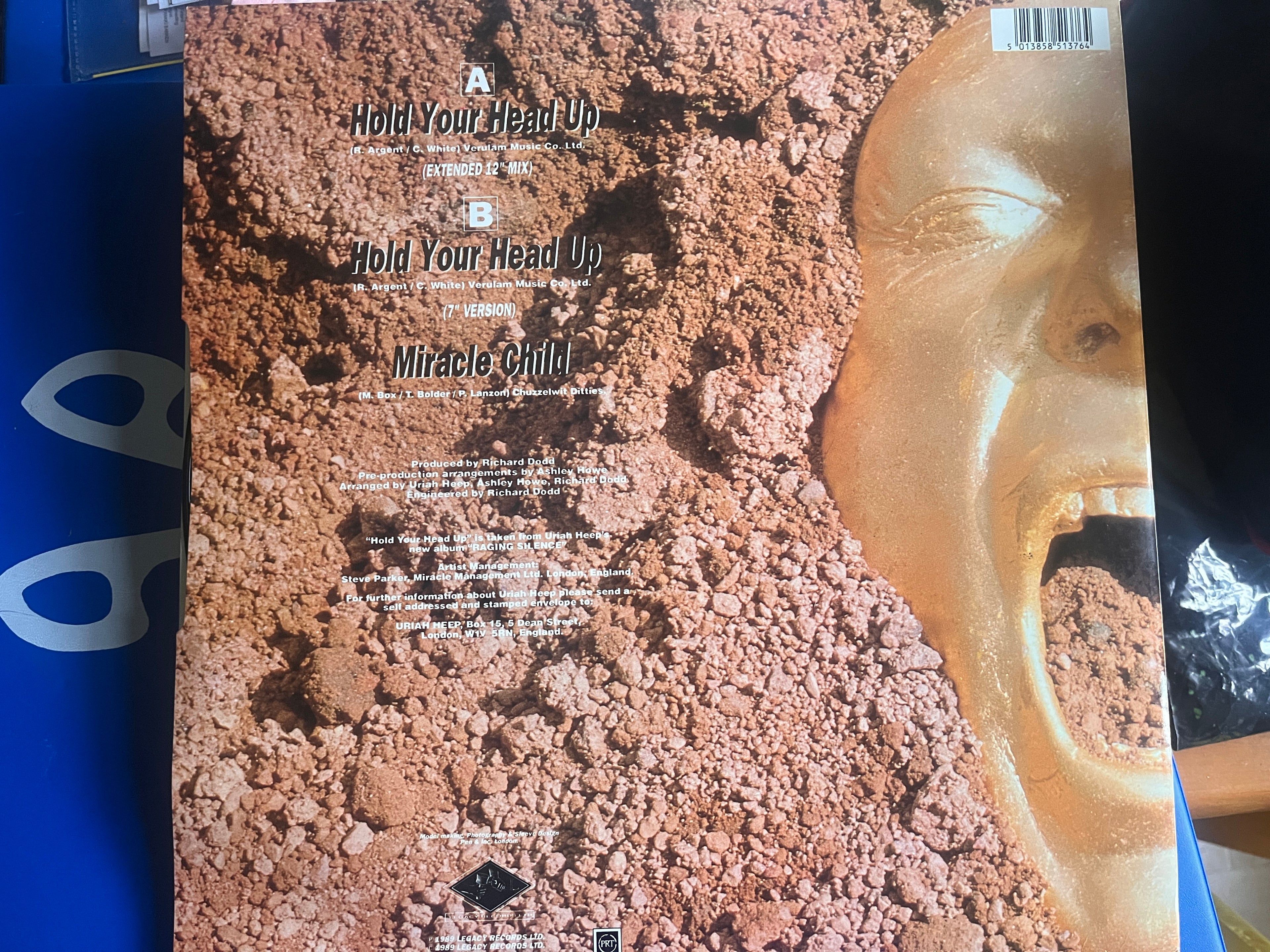 Uriah Heep – Hold Your Head Up (Maxi Single)