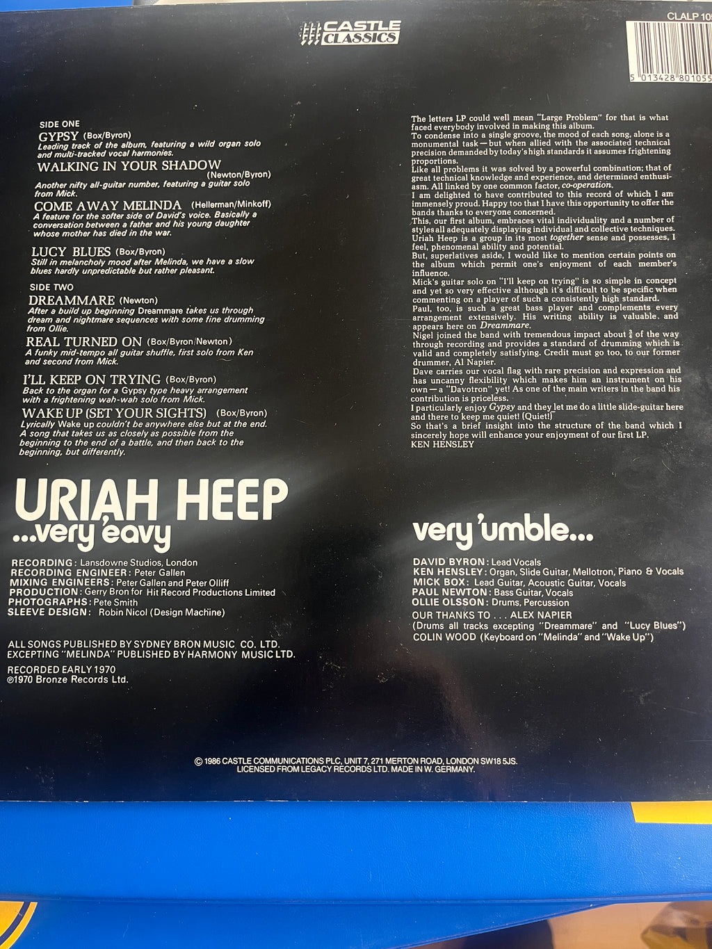 Uriah Heep: Very Eavy Very Umble