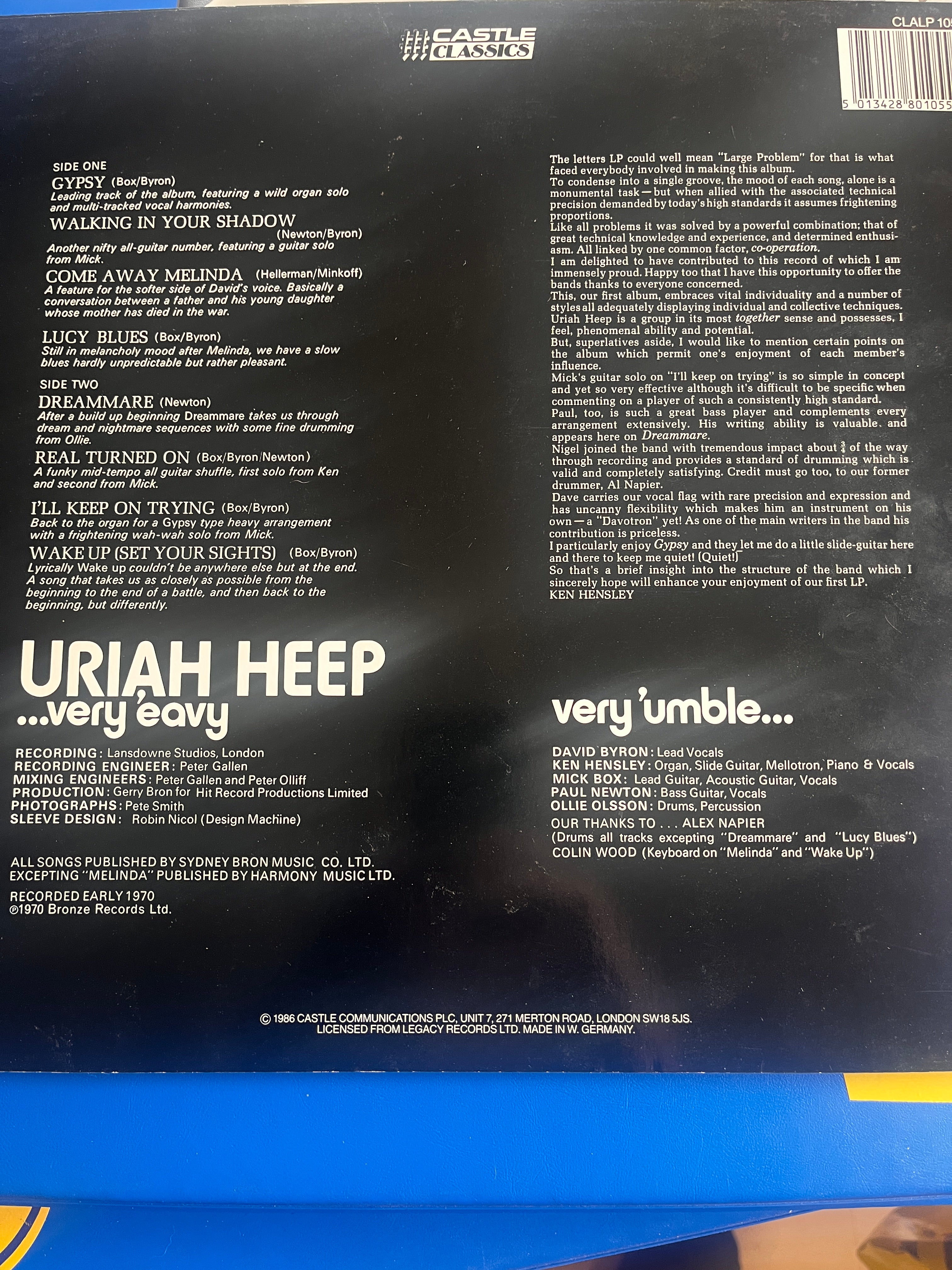 Uriah Heep: Very Eavy Very Umble