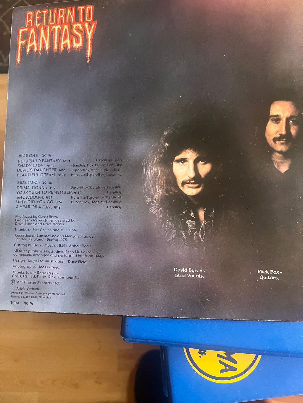 Uriah Heep: Return To Fantasy
