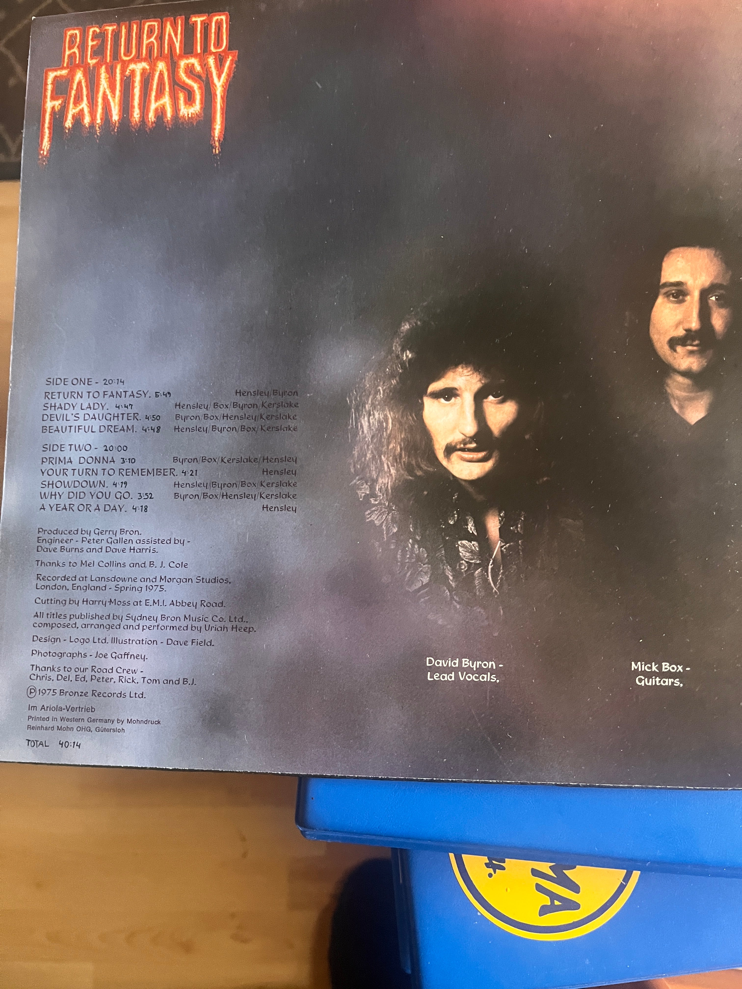 Uriah Heep: Return To Fantasy