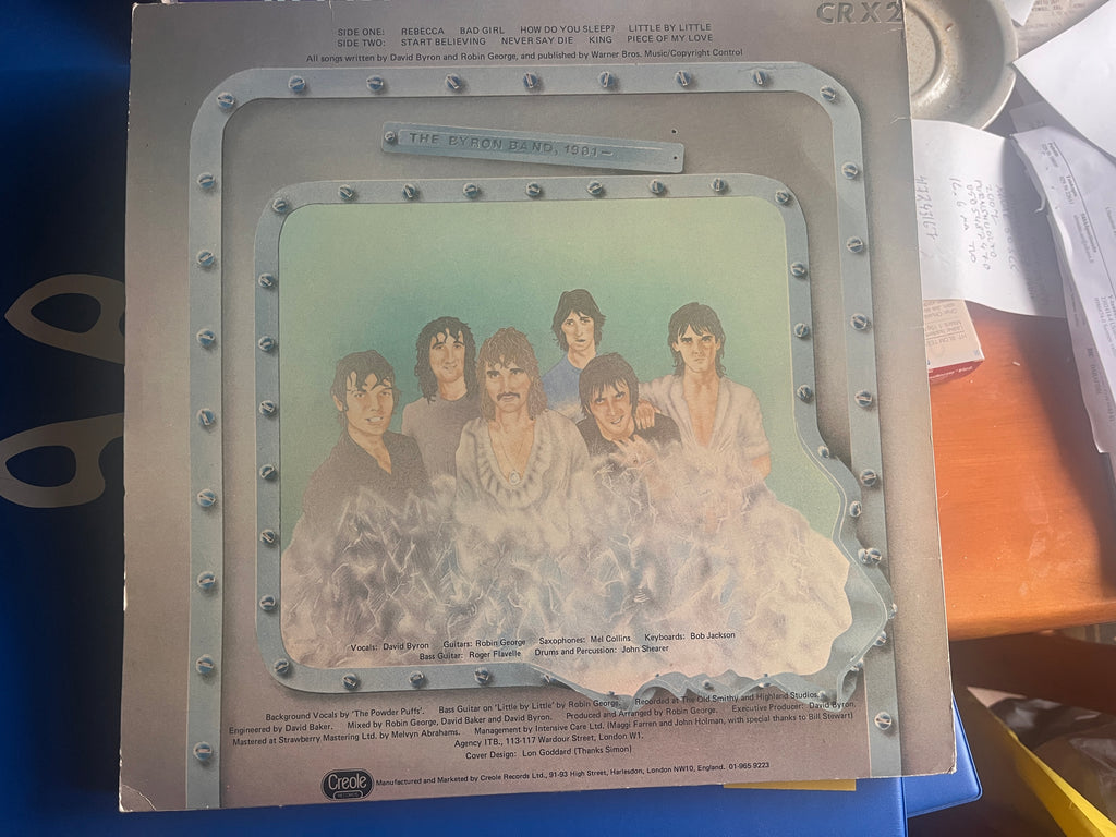 The Byron Band: On The Rocks LP