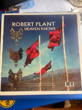 Rober Plant: Heaven Knows Maxi single 12" box with poster and non album tracks