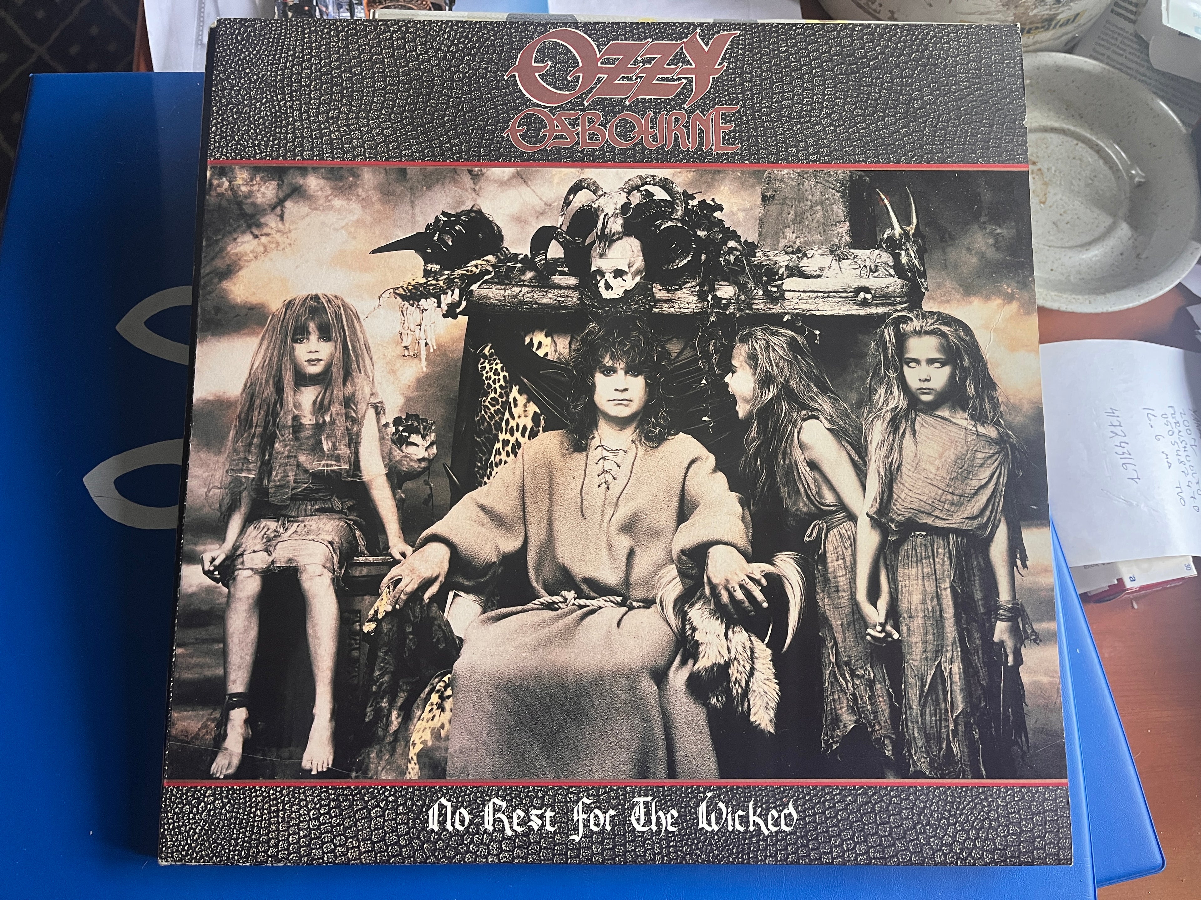 Ozzy Osbourne – No Rest for the Wicked (1988) LP