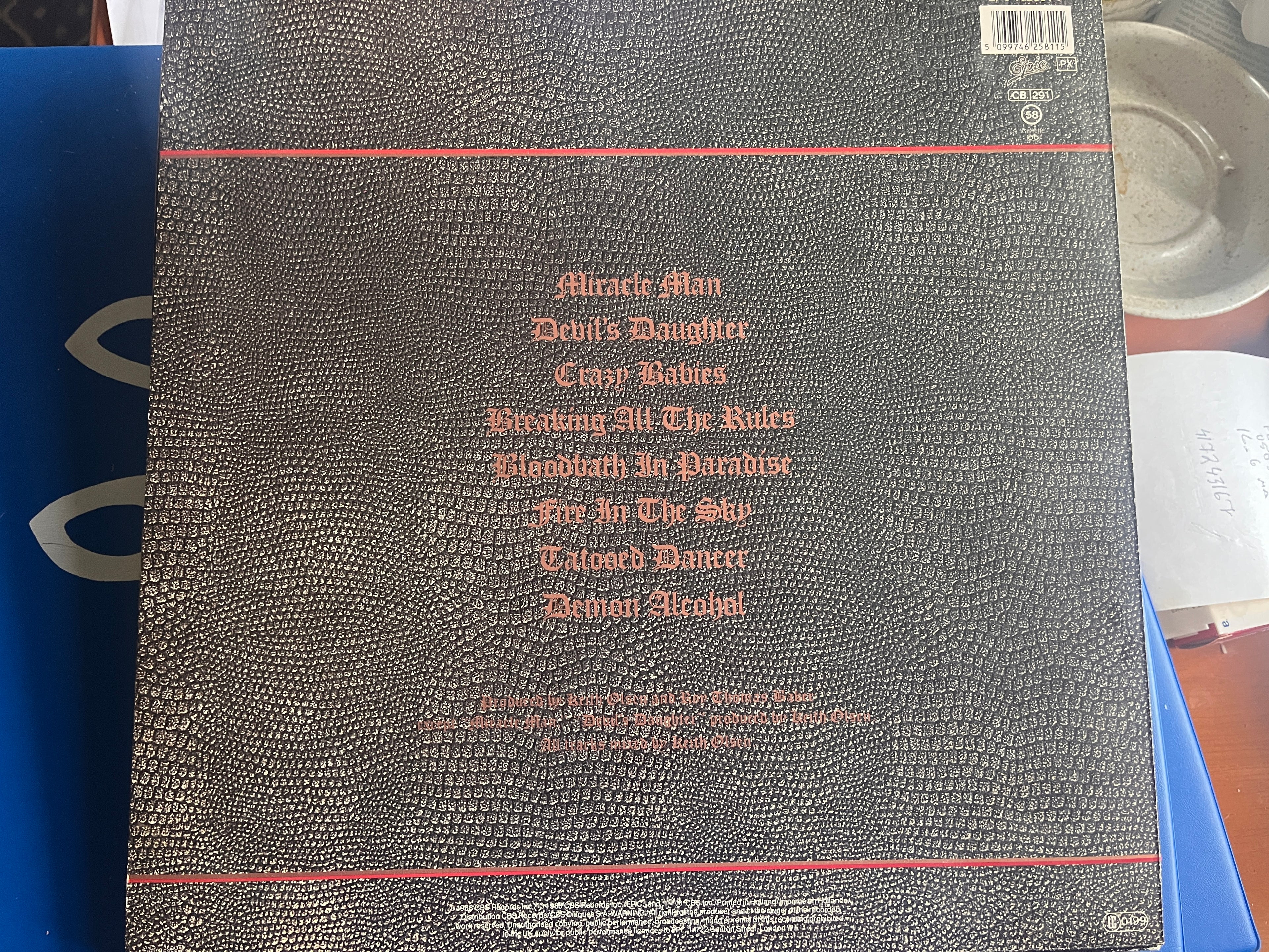 Ozzy Osbourne – No Rest for the Wicked (1988) LP