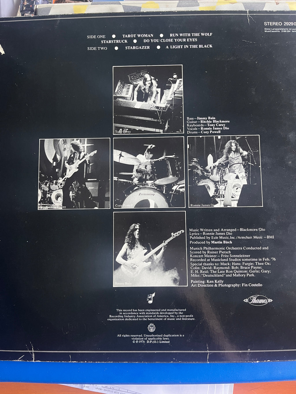 Rainbow – Rising (1976) LP