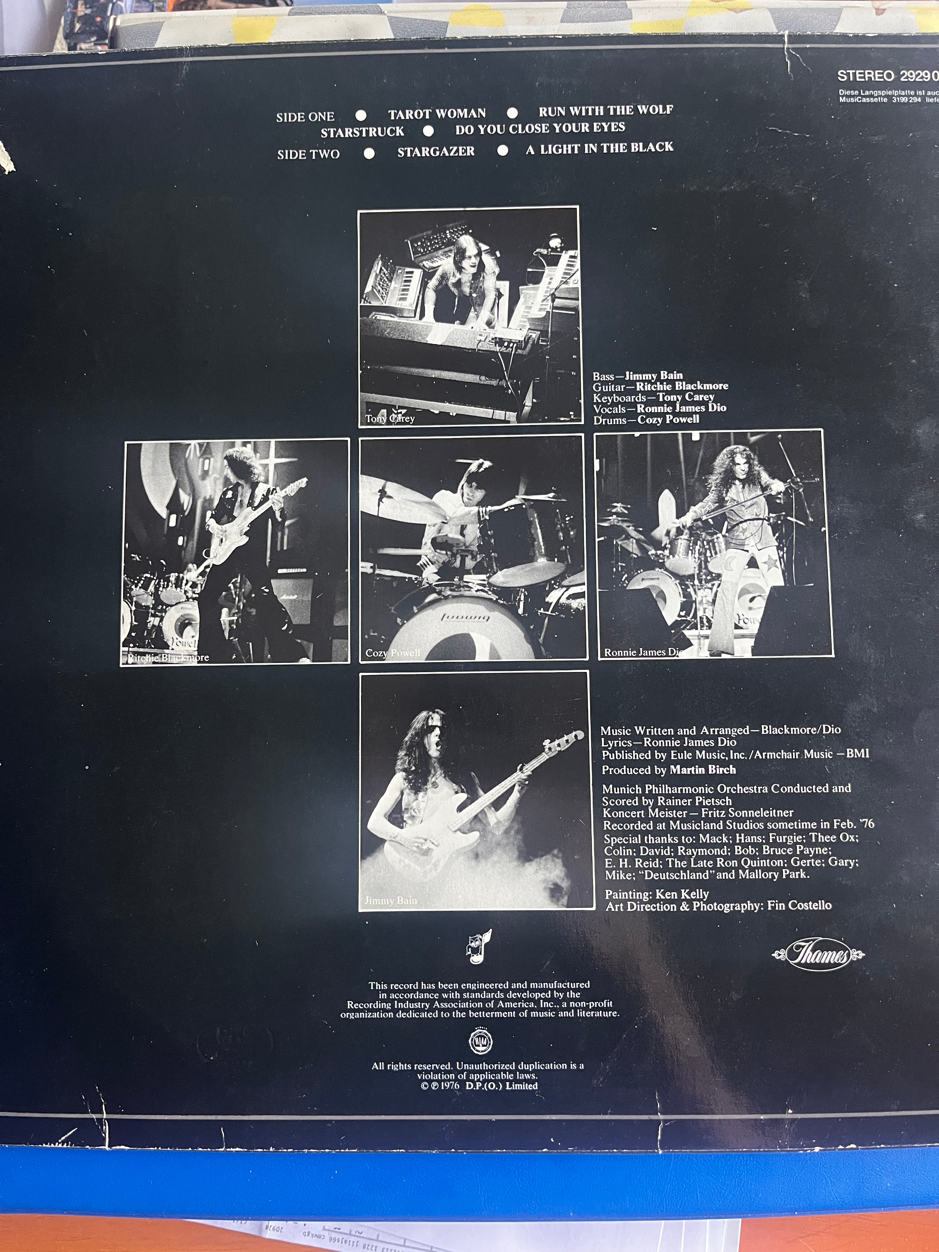 Rainbow – Rising (1976) LP