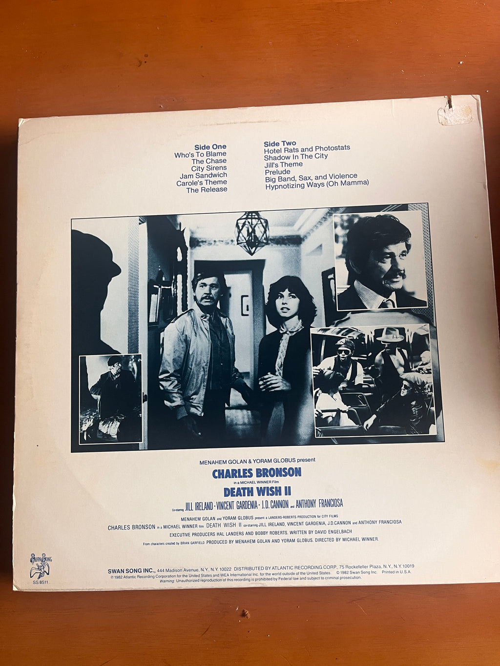 Jimmy Page – Death Wish II (Original Soundtrack) LP